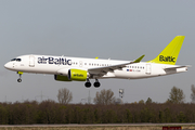 airBaltic Airbus A220-300 (YL-CSM) at  Dusseldorf - International, Germany