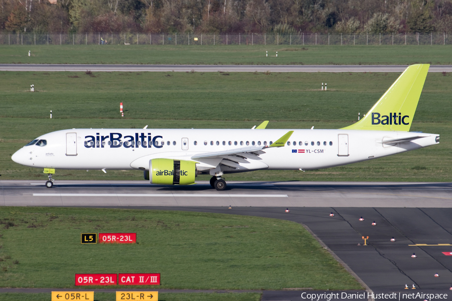 airBaltic Airbus A220-300 (YL-CSM) | Photo 609162