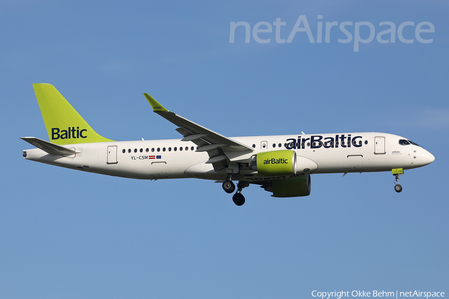 airBaltic Airbus A220-300 (YL-CSM) | Photo 479036