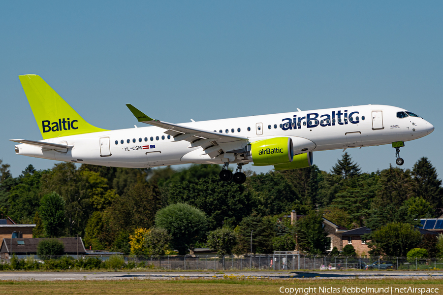 airBaltic Airbus A220-300 (YL-CSM) | Photo 520779