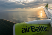 airBaltic Airbus A220-300 (YL-CSM) at  In Flight, Latvia