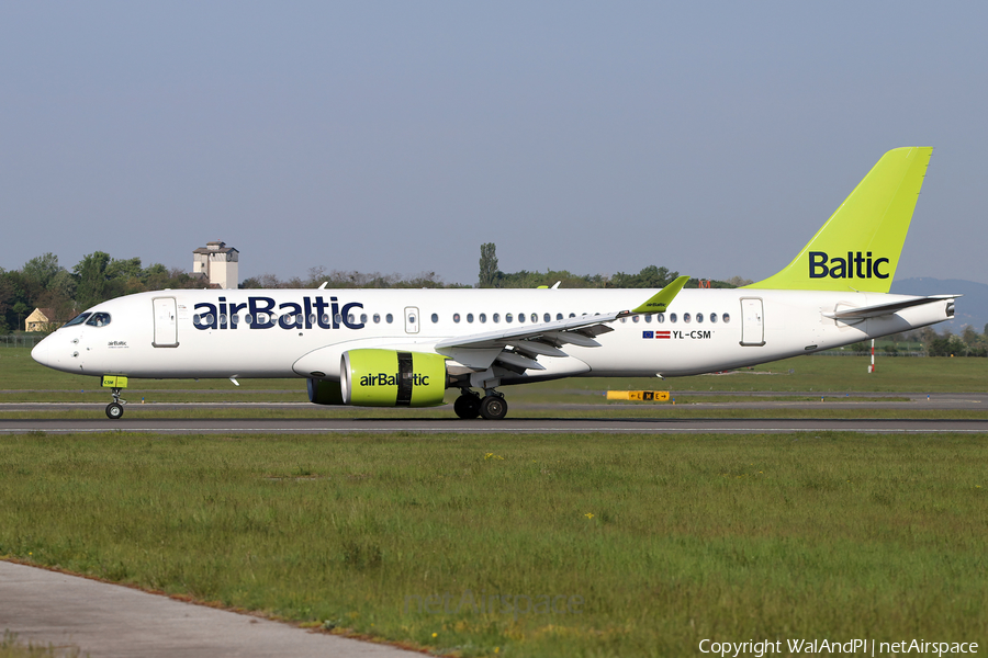 airBaltic Airbus A220-300 (YL-CSM) | Photo 509744