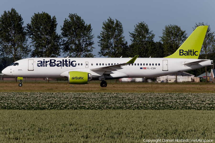 airBaltic Airbus A220-300 (YL-CSN) | Photo 411623