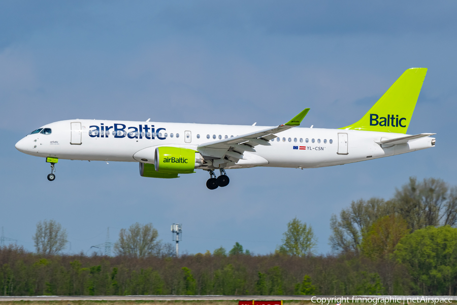 airBaltic Airbus A220-300 (YL-CSN) | Photo 502751