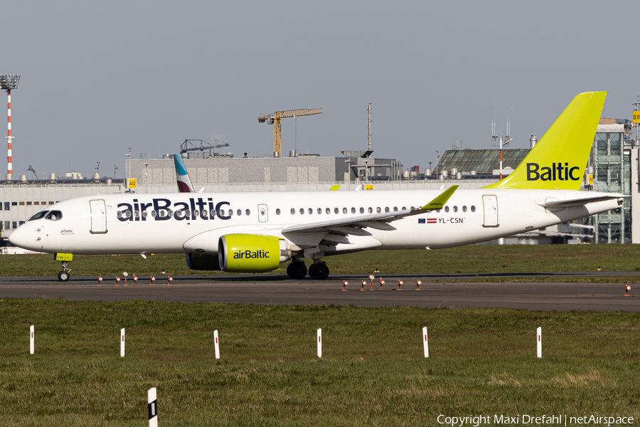 airBaltic Airbus A220-300 (YL-CSN) | Photo 503364