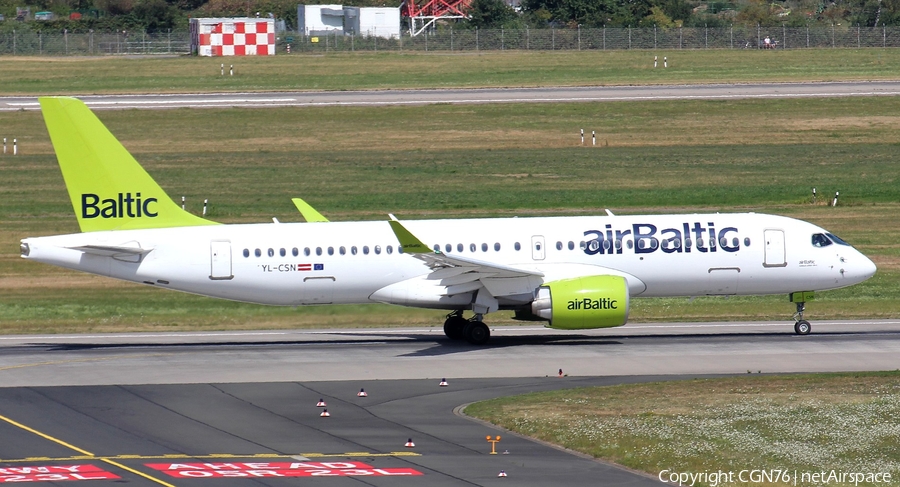 airBaltic Airbus A220-300 (YL-CSN) | Photo 519346