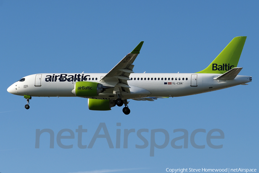airBaltic Airbus A220-300 (YL-CSN) | Photo 266140