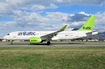 airBaltic Airbus A220-300 (YL-CSN) at  Salzburg - W. A. Mozart, Austria