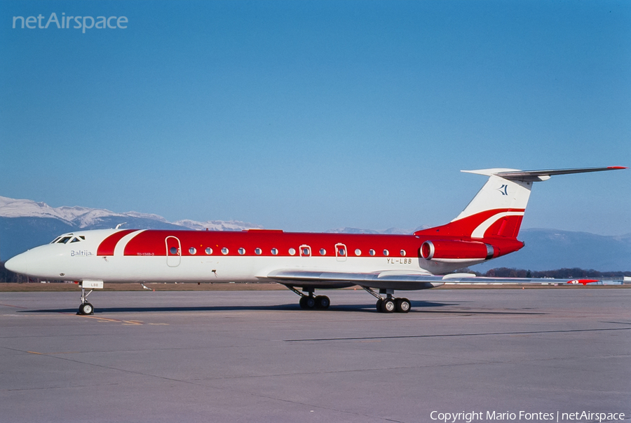 Baltija Tupolev Tu-134B-3 (YL-LBB) | Photo 56374