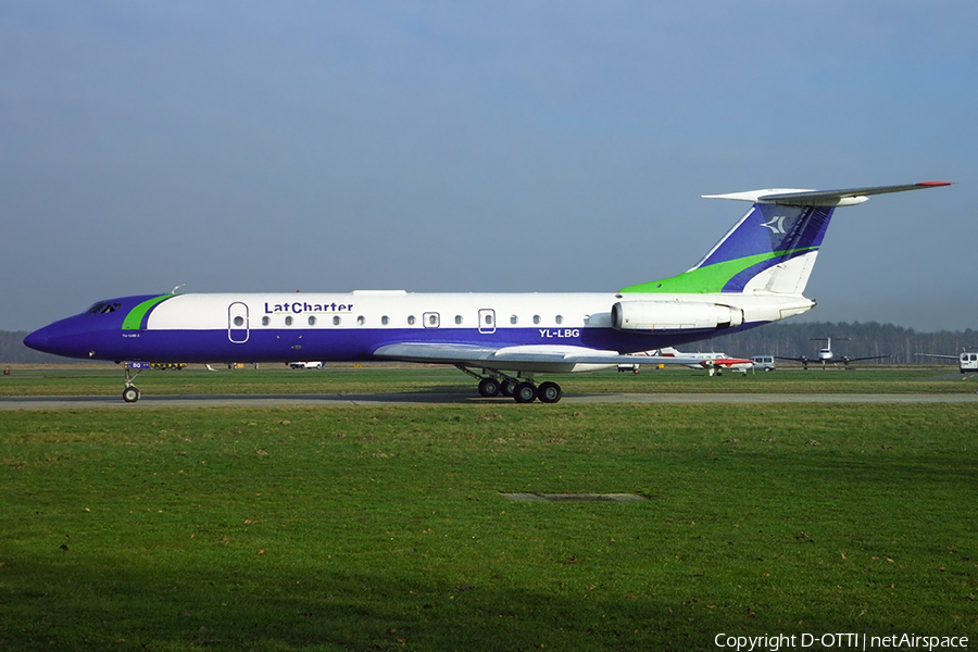 Lat Charter Airlines Tupolev Tu-134B-3 (YL-LBG) | Photo 386648