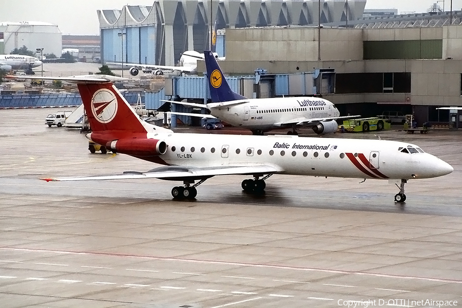 Baltic International Airlines Tupolev Tu-134B-3 (YL-LBK) | Photo 144454