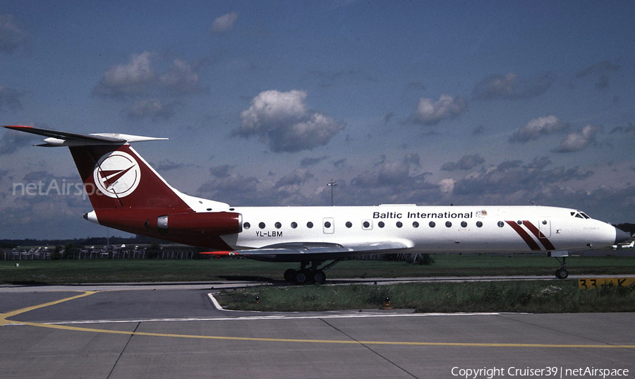 Baltic International Airlines Tupolev Tu-134B-3 (YL-LBM) | Photo 541665