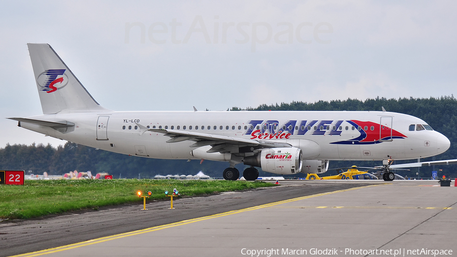 SmartLynx Airlines Airbus A320-211 (YL-LCD) | Photo 437843