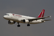 Corendon Airlines Airbus A320-211 (YL-LCH) at  Brussels - International, Belgium