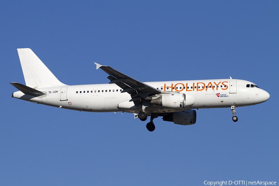 Holidays Czech Airlines Airbus A320-211 (YL-LCH) | Photo 392921
