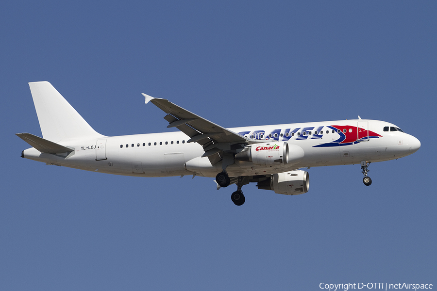 Travel Service (SmartLynx) Airbus A320-212 (YL-LCJ) | Photo 391603