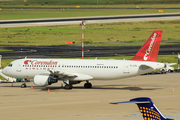 Corendon Airlines Airbus A320-214 (YL-LCL) at  Dusseldorf - International, Germany