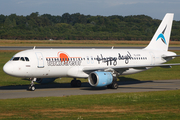 Tailwind Airlines Airbus A320-211 (YL-LCM) at  Hamburg - Fuhlsbuettel (Helmut Schmidt), Germany