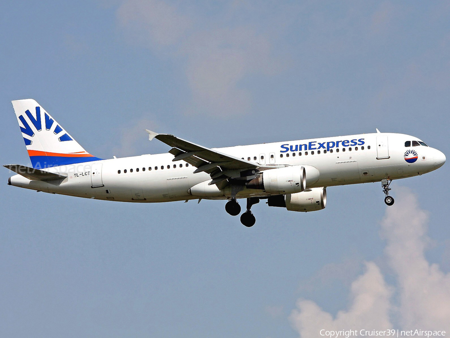 SunExpress Germany (SmartLynx Airlines) Airbus A320-214 (YL-LCT) | Photo 376506