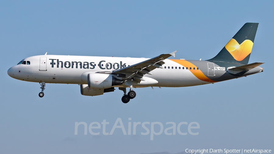 Thomas Cook Airlines (SmartLynx Airlines) Airbus A320-214 (YL-LCT) | Photo 268730