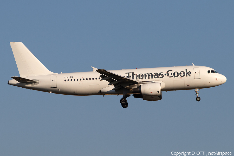 Thomas Cook Airlines (SmartLynx Airlines) Airbus A320-214 (YL-LCU) | Photo 264546