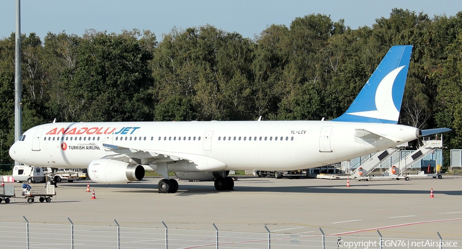 AnadoluJet (SmartLynx Airlines) Airbus A321-231 (YL-LCV) | Photo 592037