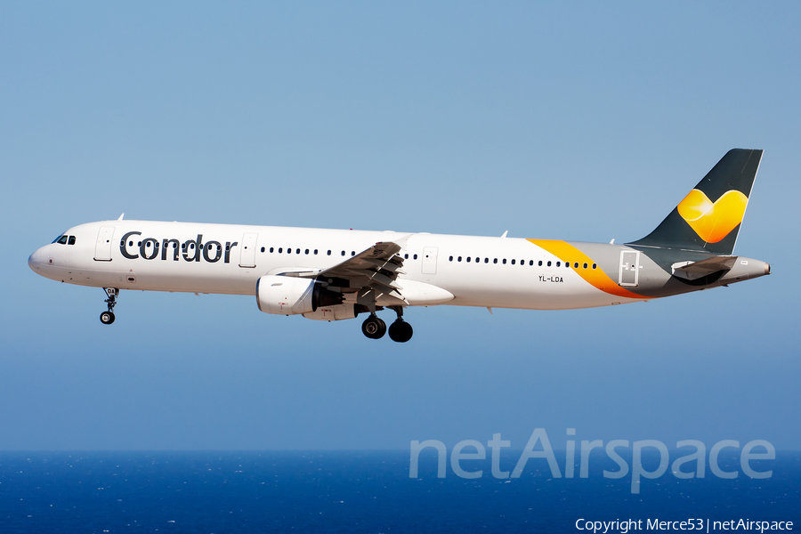 Condor (SmartLynx) Airbus A321-211 (YL-LDA) | Photo 345258