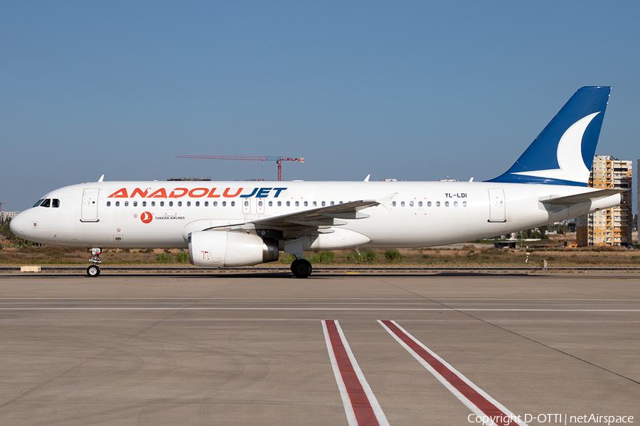 AnadoluJet Airbus A320-232 (YL-LDI) | Photo 593254