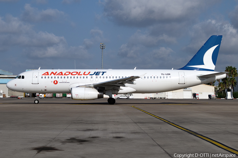 AnadoluJet Airbus A320-232 (YL-LDK) | Photo 592265
