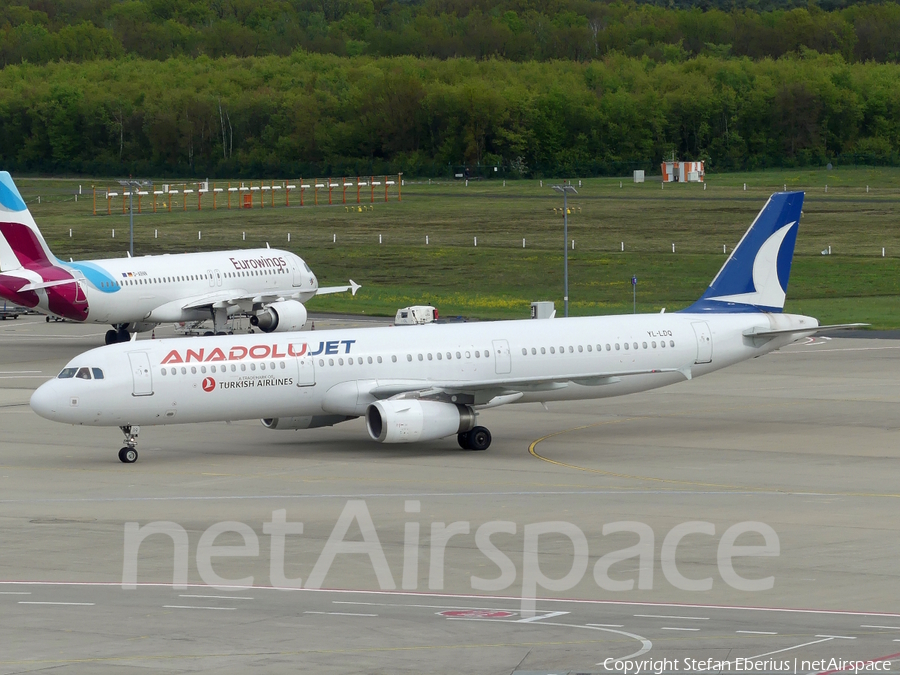 AnadoluJet Airbus A321-231 (YL-LDQ) | Photo 620836