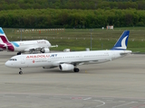 AnadoluJet Airbus A321-231 (YL-LDQ) at  Cologne/Bonn, Germany