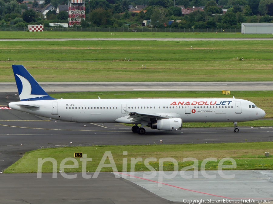 AnadoluJet Airbus A321-231 (YL-LDQ) | Photo 633491