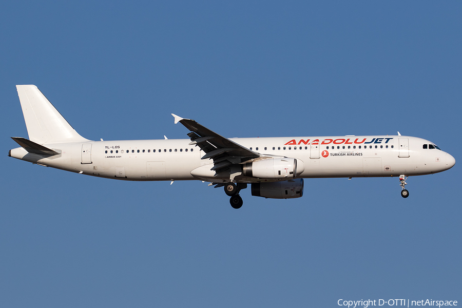 AnadoluJet Airbus A321-231 (YL-LDS) | Photo 638868