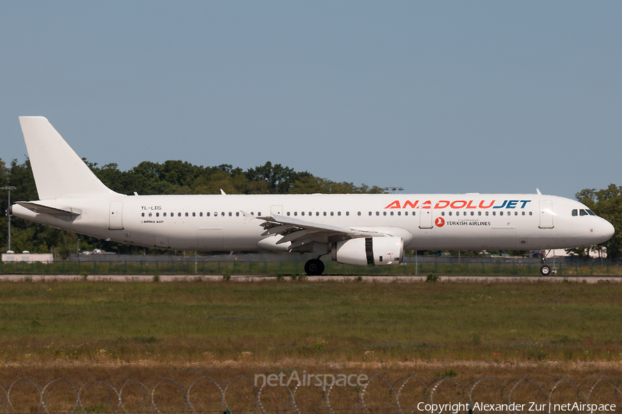 AnadoluJet Airbus A321-231 (YL-LDS) | Photo 572194