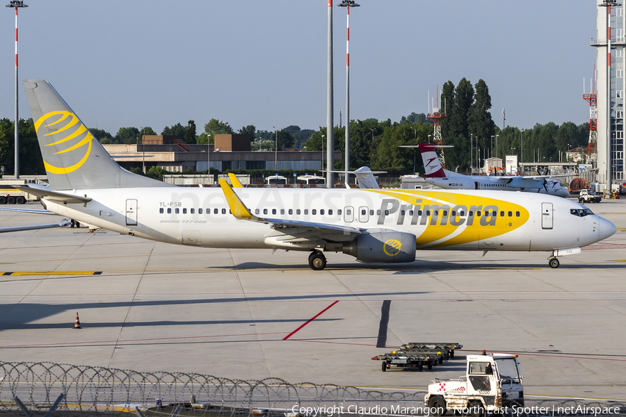 Primera Air Nordic Boeing 737-8Q8 (YL-PSB) | Photo 97454