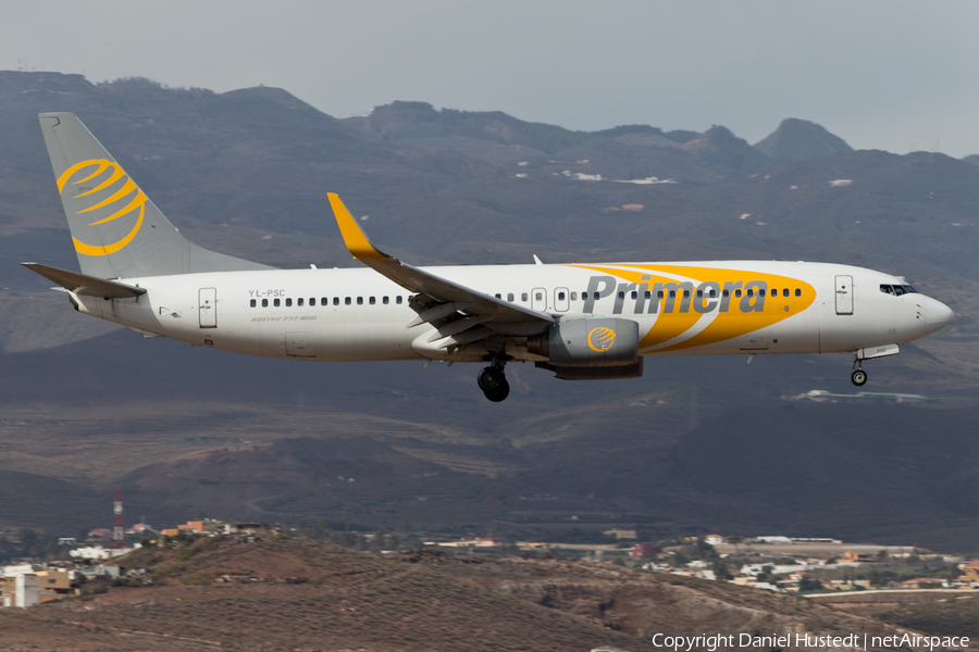 Primera Air Nordic Boeing 737-86N (YL-PSC) | Photo 443748