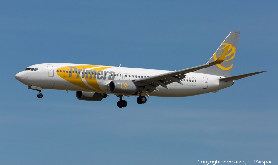 Primera Air Nordic Boeing 737-86N (YL-PSC) | Photo 293063