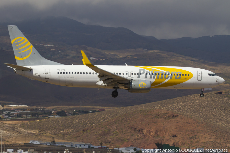 Primera Air Nordic Boeing 737-86N (YL-PSD) | Photo 128272