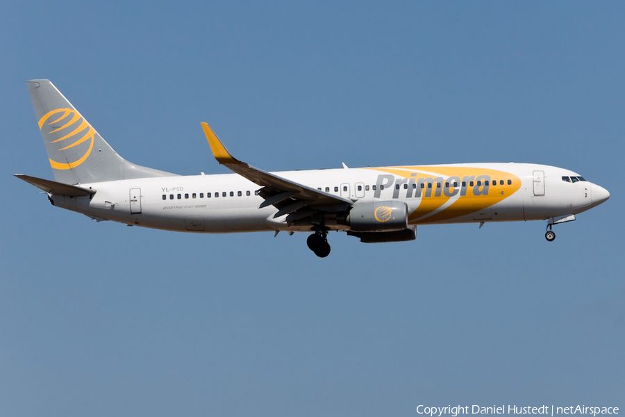 Primera Air Nordic Boeing 737-86N (YL-PSD) | Photo 634204