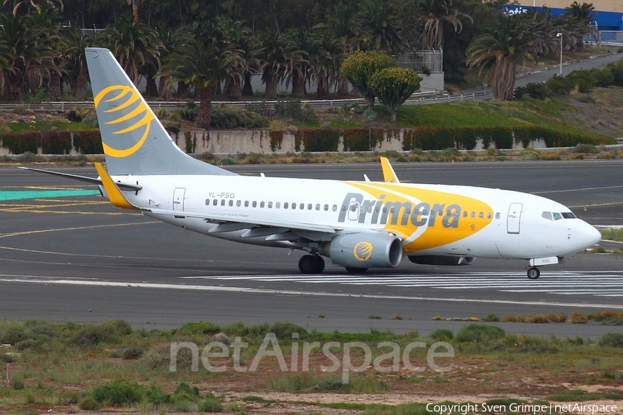 Primera Air Nordic Boeing 737-7BX (YL-PSG) | Photo 137732