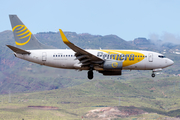 Primera Air Nordic Boeing 737-7BX (YL-PSG) at  Gran Canaria, Spain