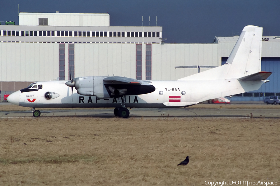 RAF-Avia Antonov An-26B (YL-RAA) | Photo 145340