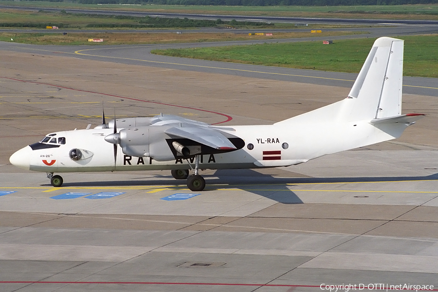 RAF-Avia Antonov An-26B (YL-RAA) | Photo 155547