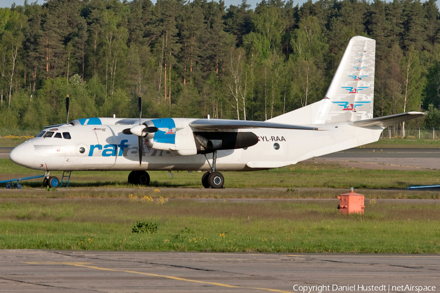 RAF-Avia Antonov An-26B (YL-RAA) | Photo 493651