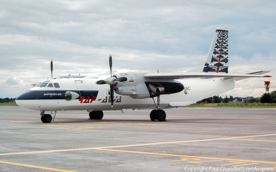RAF-Avia Antonov An-26 (YL-RAC) | Photo 68258