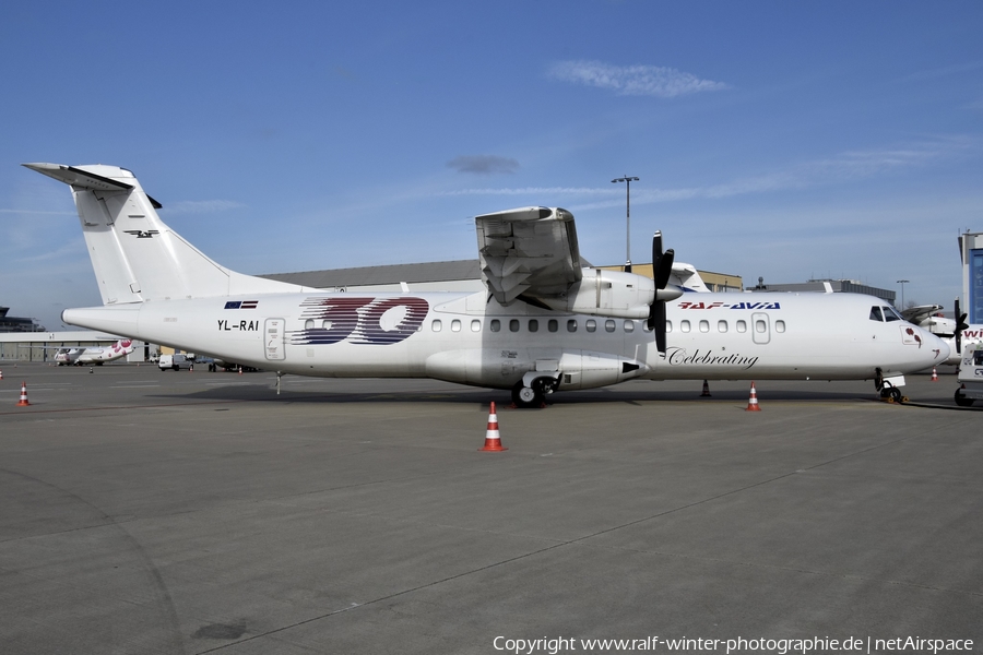 RAF-Avia ATR 72-202(F) (YL-RAI) | Photo 579992