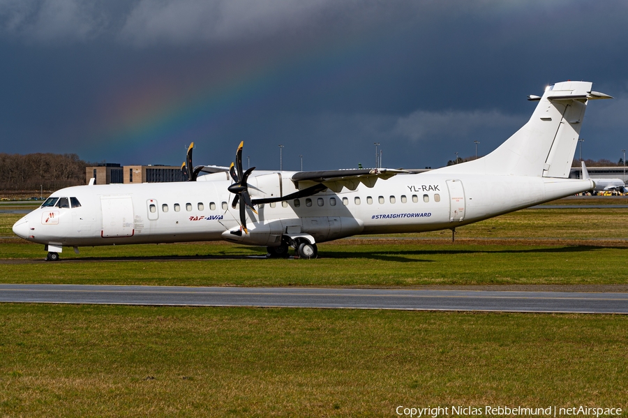 RAF-Avia ATR 72-500(F) (YL-RAK) | Photo 617005
