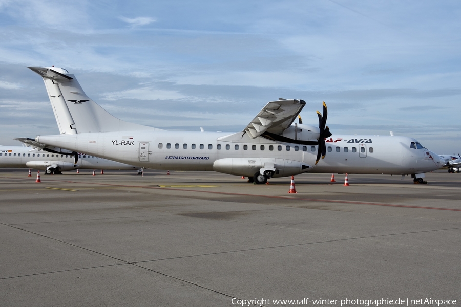 RAF-Avia ATR 72-500(F) (YL-RAK) | Photo 492844