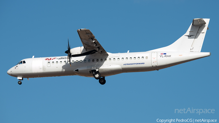 RAF-Avia ATR 72-500(F) (YL-RAK) | Photo 504419