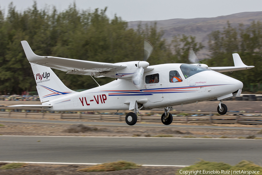 FlyUp Aviation Academy Tecnam P2006T (YL-VIP) | Photo 524420